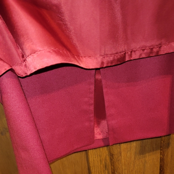 VTG Pendleton Blazer & Skirt Women's Size 10 Red 100% Virgin Wool - Picture 6 of 7